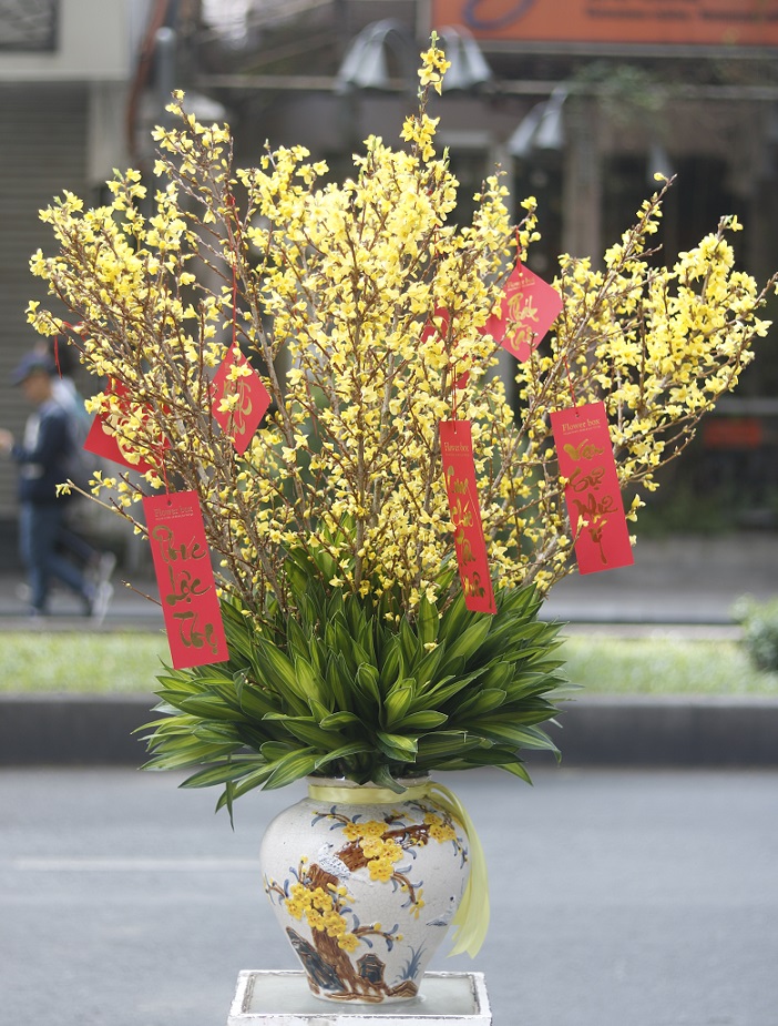 Bình Hoa Tết - FBVA 090
