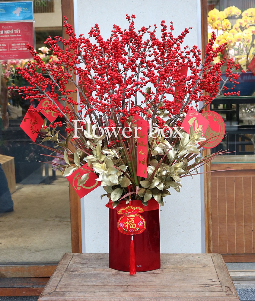 Bình Hoa Tết - FBVA 091