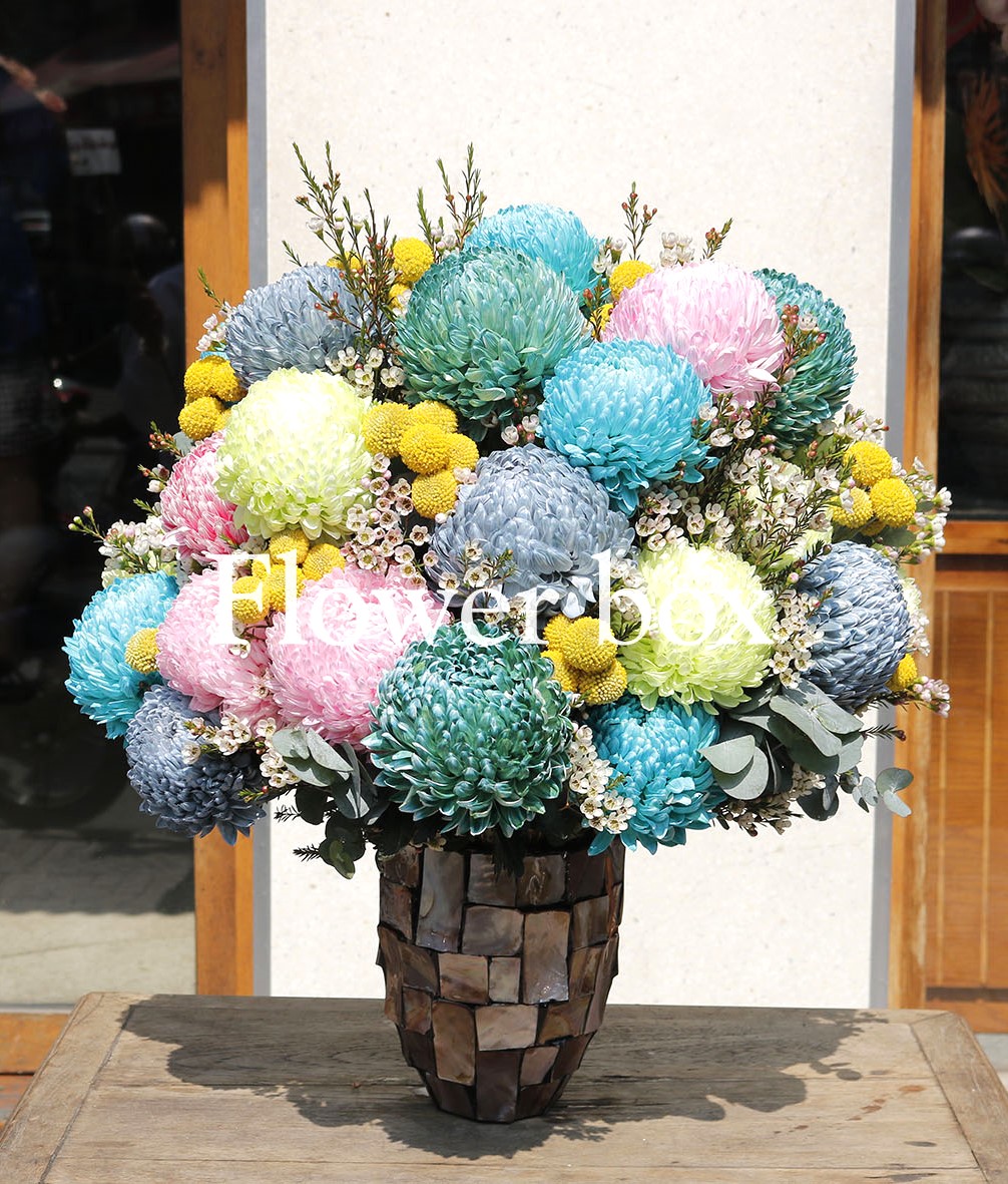 Bình hoa khảm trai - FBVA 023