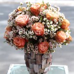 Bình hoa khảm trai - FBVA 038