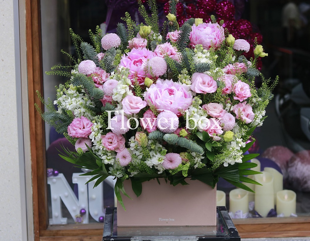 Hộp Da & Hoa - FBTB 012