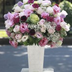 Hộp Hoa Sơn Mài - FBTB 001