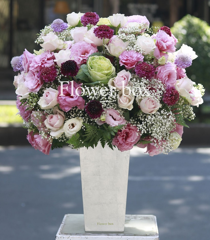 Hộp Hoa Sơn Mài - FBTB 001