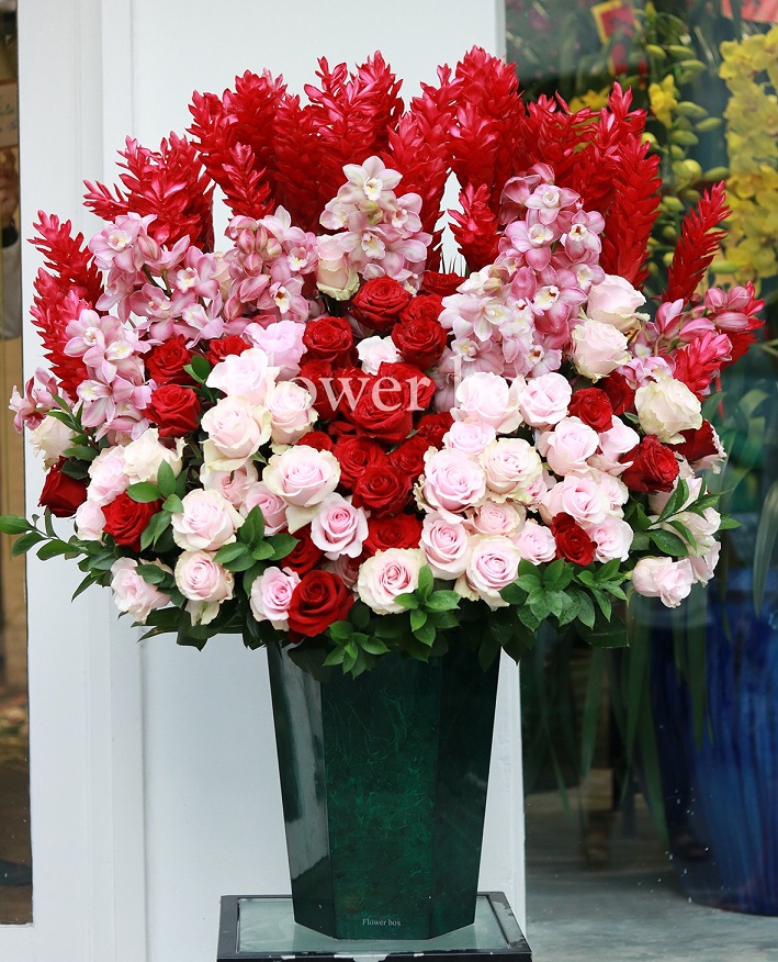 Hộp Hoa Sơn Mài - FBTB 022