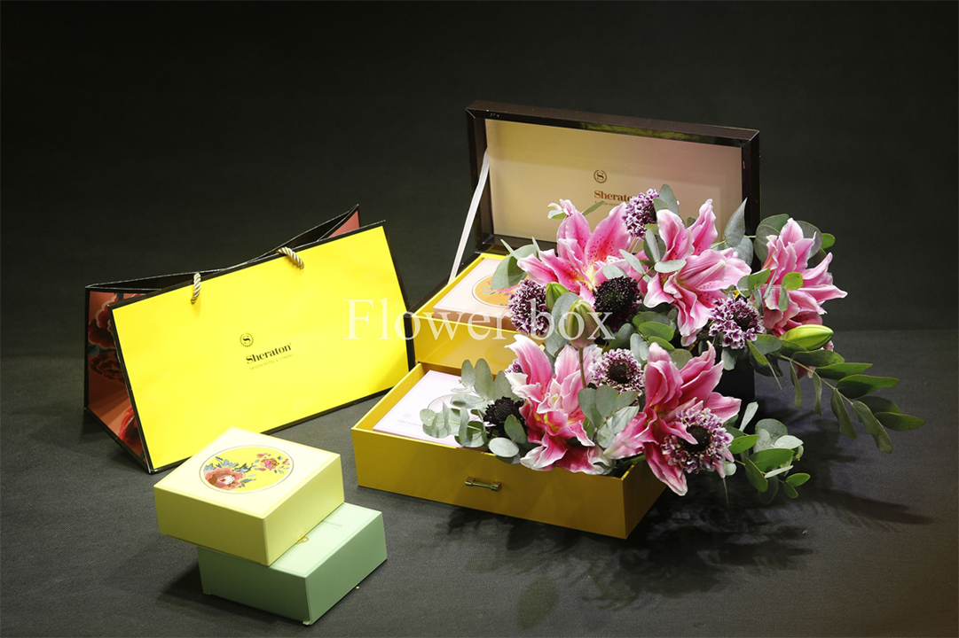 Hộp Hoa và Bánh Trung Thu - FBGB 010