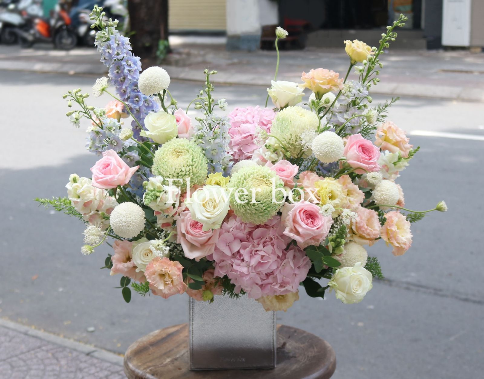 Hộp Thiếc Hoa - FBTB 002