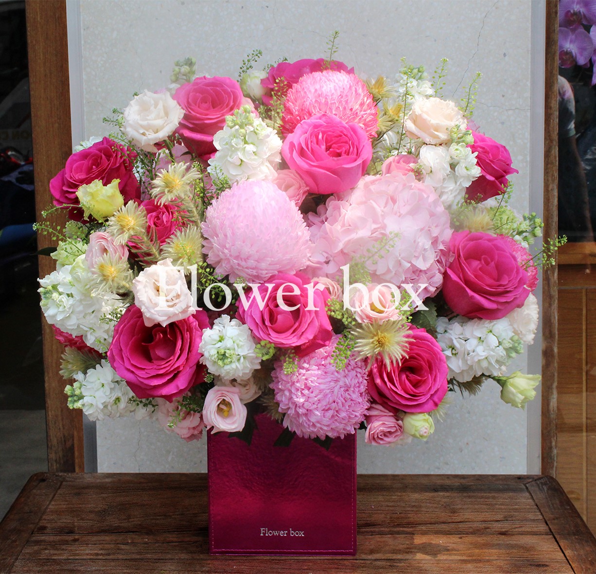 Hộp Hoa Sơn Mài - FBTB 038